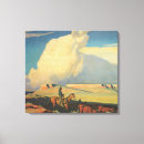 Recherche de cowboy vintage art Ouest américain