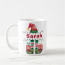 Recherche de elf tasses De noël personnalisée