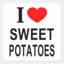 Recherche de patate douce autocollants Nourriture
