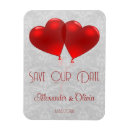 Recherche de ballon rouge magnets Coeur