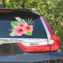 Recherche de fleur tropicale voiture autocollants Hibiscus