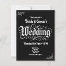 Recherche de mariage gothique cartes postales Noir