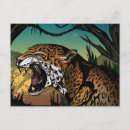 Recherche de jaguar animal cartes postales Léopard