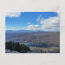 Recherche de sommet de montagne cartes postales Lac