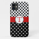 Recherche de à petits pois blanc iphone coques Rouge