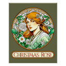 Recherche de rose de noël posters Femme