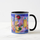 Recherche de cubistes tasses Coloré