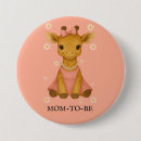 Recherche de girafe badges Animal mignon