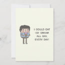 Recherche de glace kawaii invitations Mignon
