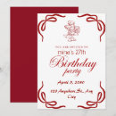 Recherche de 27ème anniversaire cartes invitations Pour elle