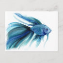 Recherche de bêtas poissons posters Bleu
