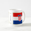 Recherche de croatie tasses Drapeau de la croatie