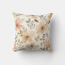 Recherche de motif botanique coussins Pêche
