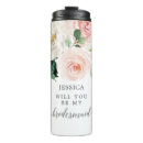 Recherche de faveurs voyage mugs Demoiselle d'honneur