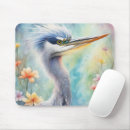 Recherche de héron bleu tapis souris Fleurs