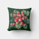 Recherche de baies de houx coussins Classique