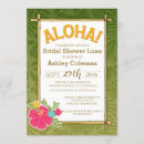 Recherche de luau bridal shower invitations Hawaï