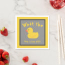 Recherche de canard jaune serviettes Fête d'anniversaire