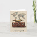 Recherche de valise vintage vœux cartes Travel