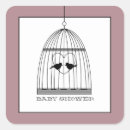 Recherche de volière autocollants Baby shower