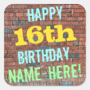 Recherche de style graffiti autocollants Anniversaire heureux