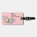 Recherche de papillon jaune bagages étiquettes Orange