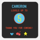 Recherche de niveau autocollants Anniversaire