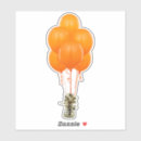 Recherche de orange balloon autocollants Anniversaire