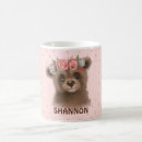 Recherche de ours rose tasses Fleurs