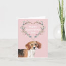 Recherche de amour chien beagle vœux cartes Animal