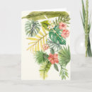 Recherche de fleurs botaniques vœux cartes Aquarelle
