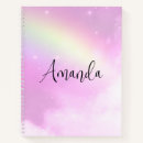 Recherche de pastel rose carnets Arc en ciel