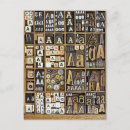 Recherche de lettre d cartes postales Dans une ligne