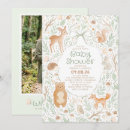 Recherche de forêt baby shower invitations Future maman