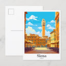 Recherche de peinture toscane cartes postales Aquarelle