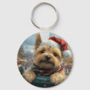 Recherche de noël de terrier porteclés Amoureux des chiens