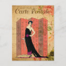 Recherche de robe vintage cartes postales Femme
