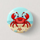 Recherche de crabe badges Rouge