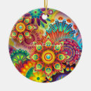 Recherche de psychédélique ornements Hippie