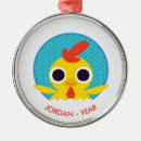 Recherche de poulet ornements Premier noël