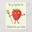 Recherche de fraise cartes postales Drôle