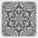 Recherche de conception de mandala autocollants Fleur