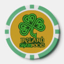 Recherche de trèfle jetons poker Irlande