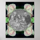 Recherche de rose et bourgeon de rose posters Floral