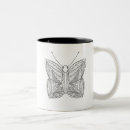 Recherche de griffonnage de papillon maison deco Zendoodle