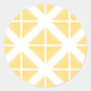 Recherche de motif jaune autocollants Triangle