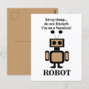 Recherche de robot cartes postales Cool