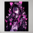 Recherche de fille japonaise posters Noir