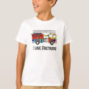 Recherche de pompier enfant tshirts Rouge