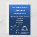 Recherche de signe zodiaque invitations Ciel nocturne